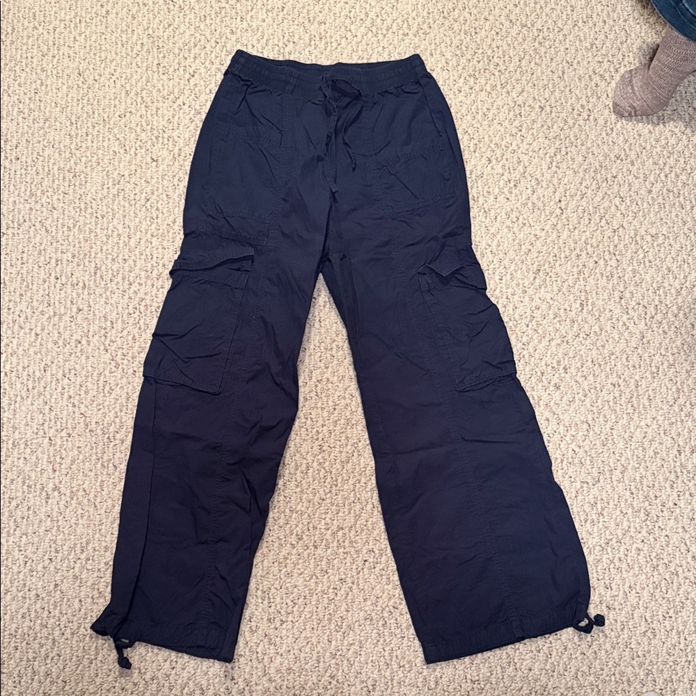 Aerie Women's Navy Blue Cargo Pants